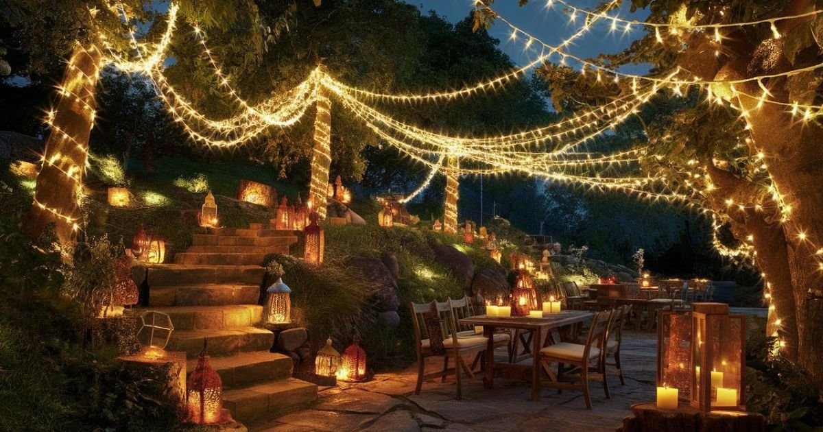 Enhancing Outdoor Ambiance with Lighting