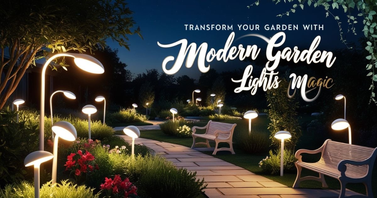 Transform Your Garden with Modern Garden Lights Magic