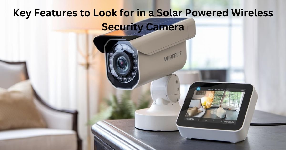 Key Features to Look for in a Solar Powered Wireless Security Camera